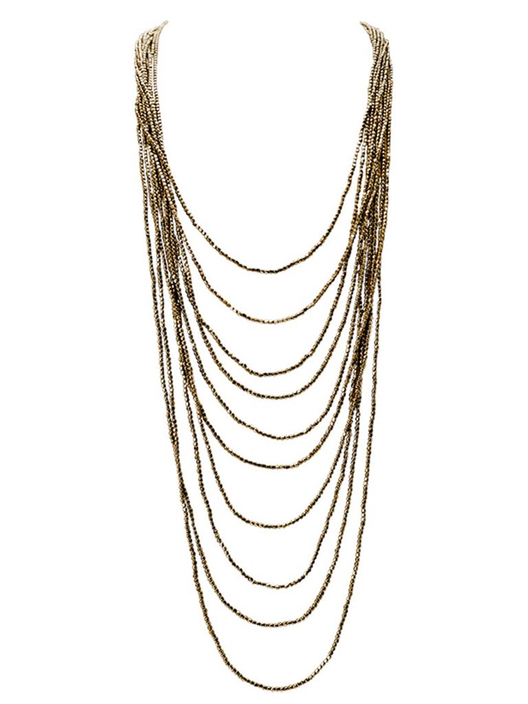 Collier ALGOMA, col. gold antik