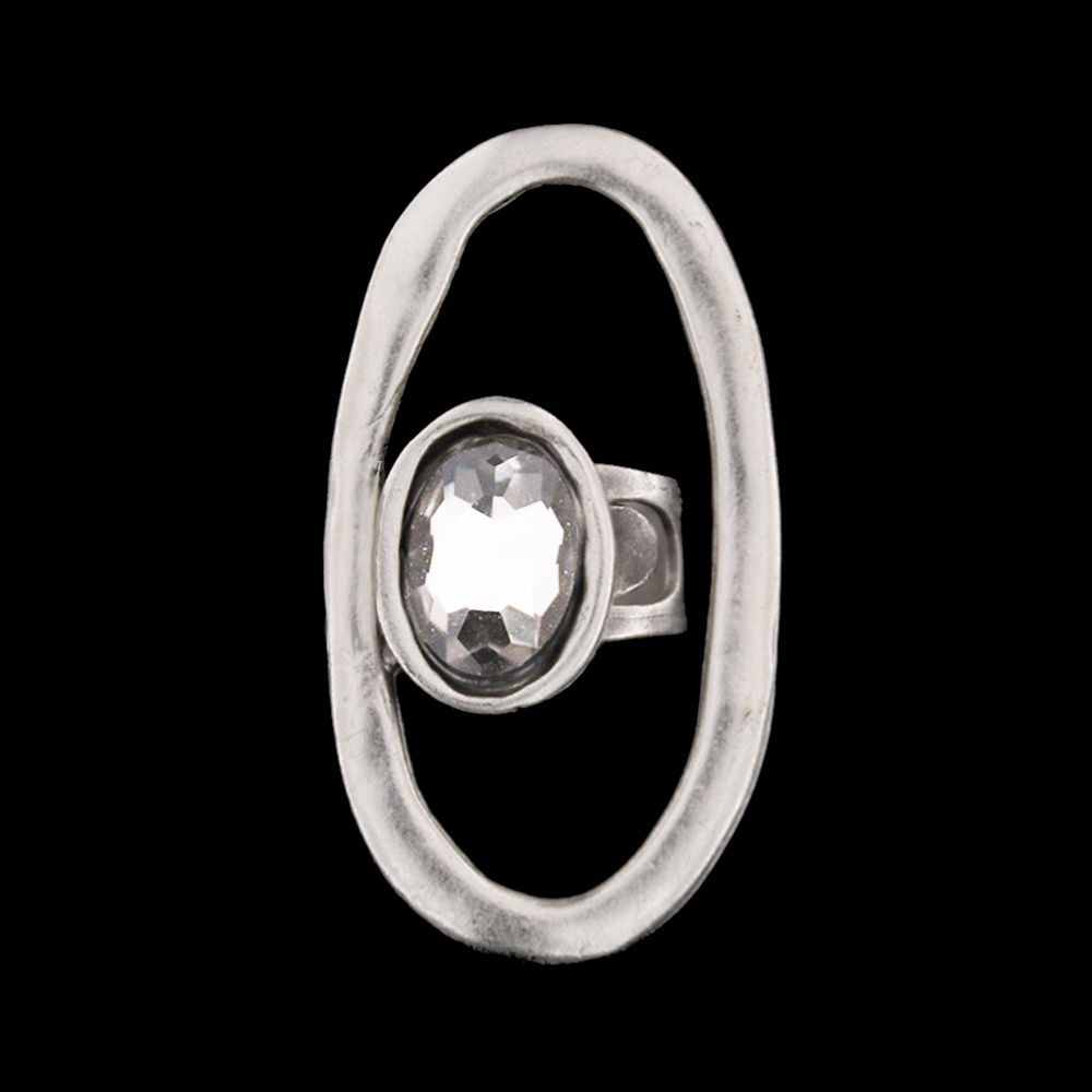 Ring DERNY, col. kristall