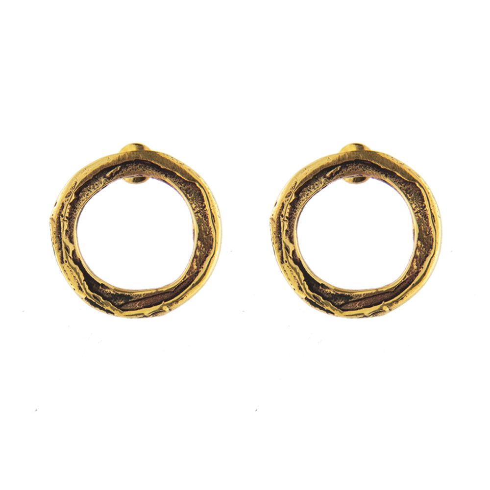 Stud earrings ELLEY, col. gold