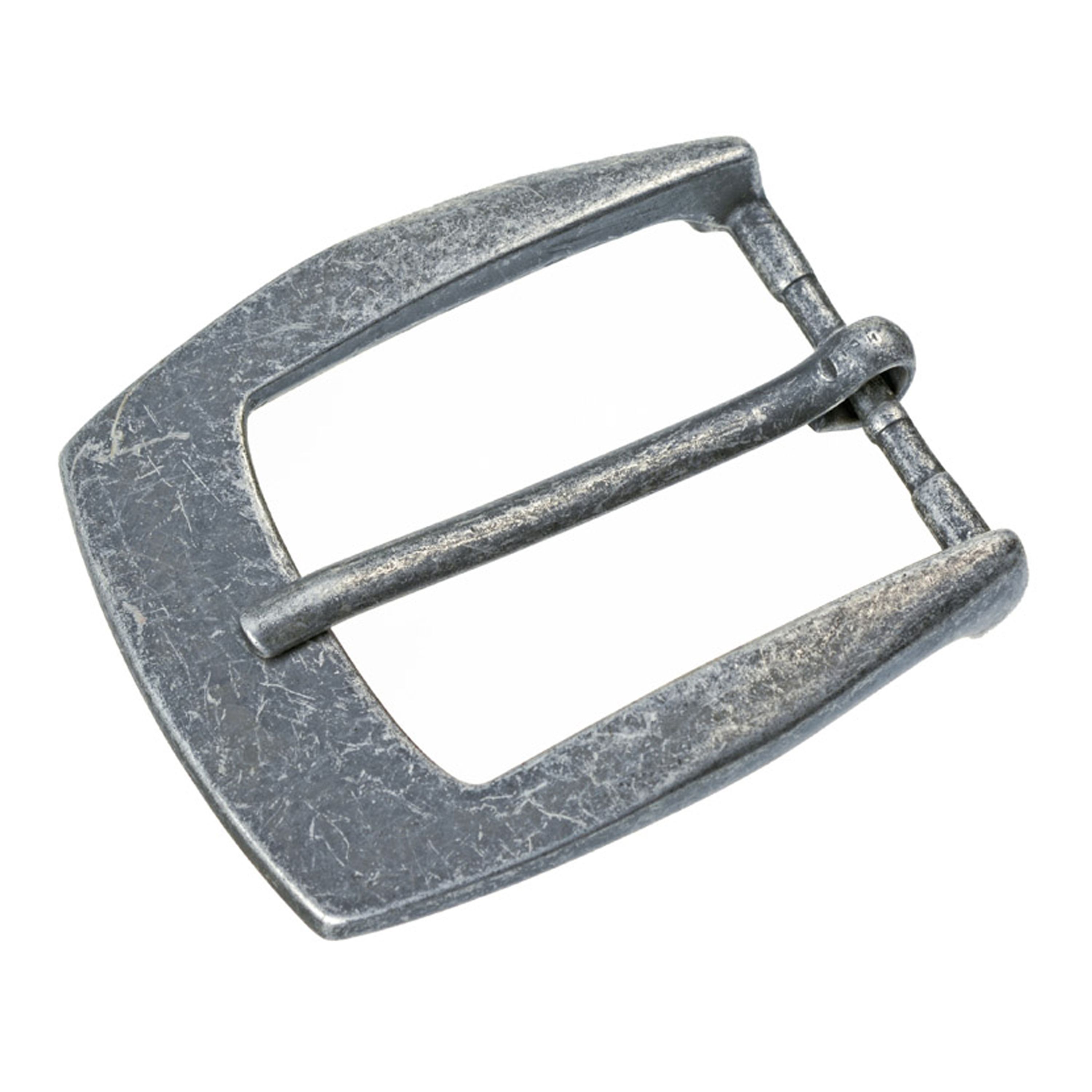 Gürtelschnalle UOMO, col. Nickel