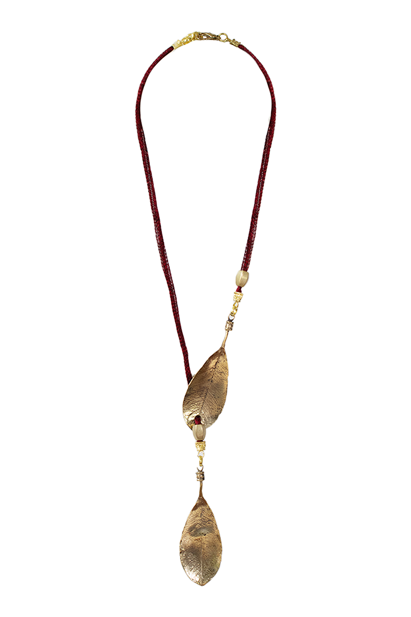 Collier JACOLY, col. gold & rot