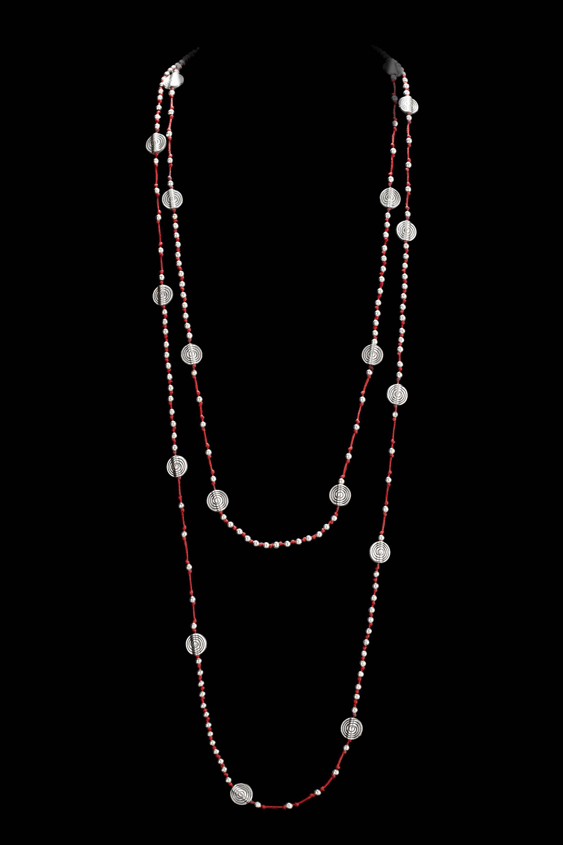 Collier ITUMA, col. bordeaux