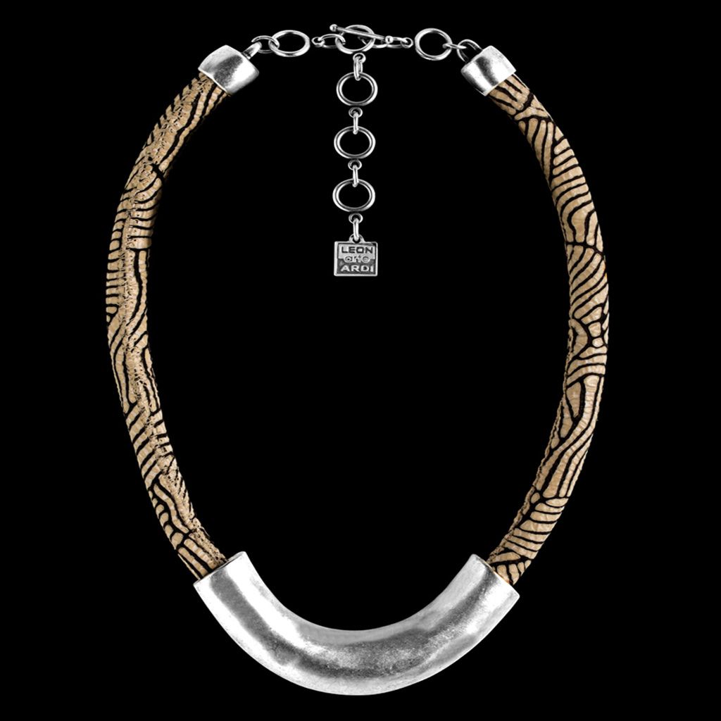 Collier YUNA, col. beige