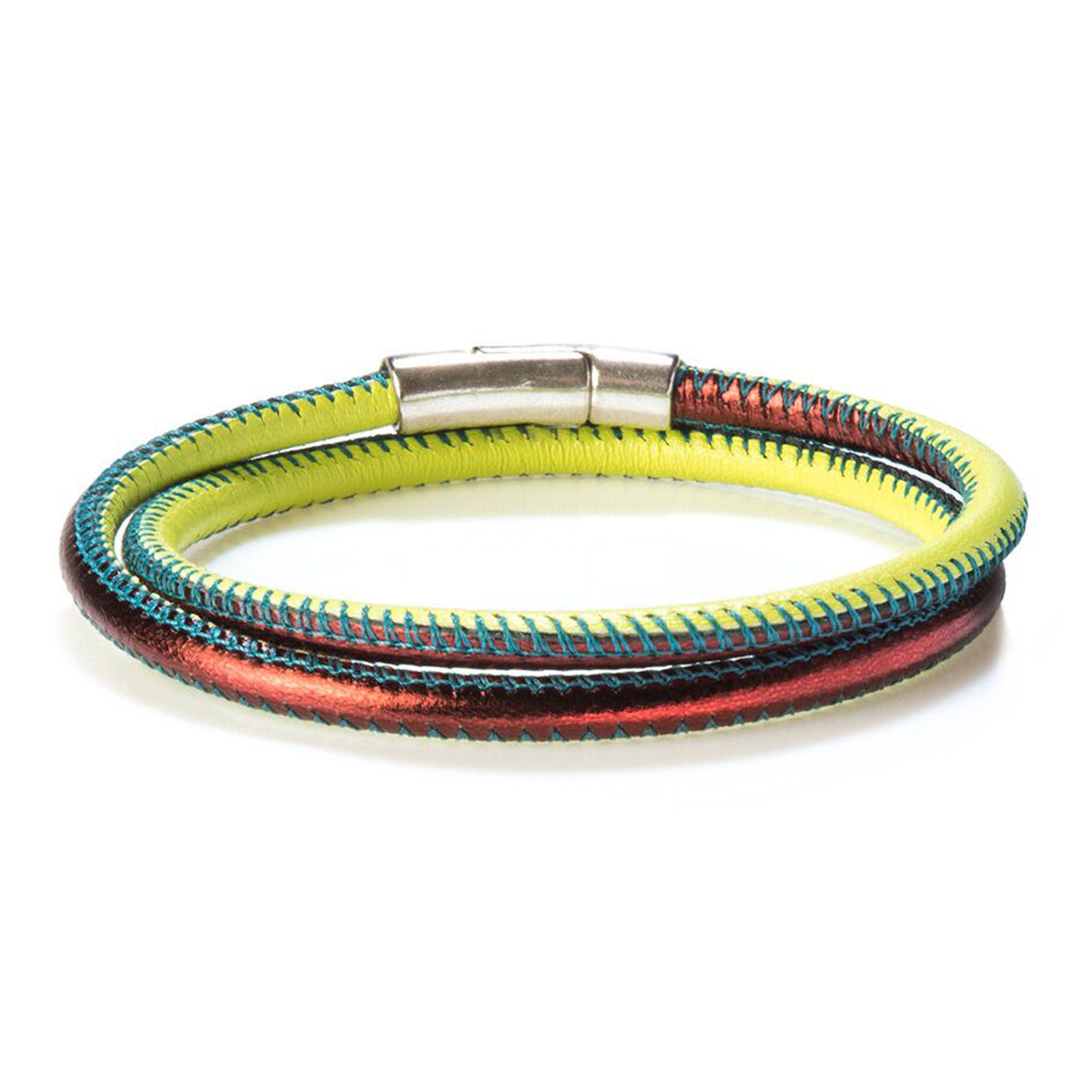 Bracelet AMORINI, col. Vino/Anise