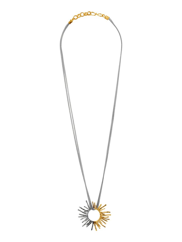 Necklace PAYU, col. gold & silver