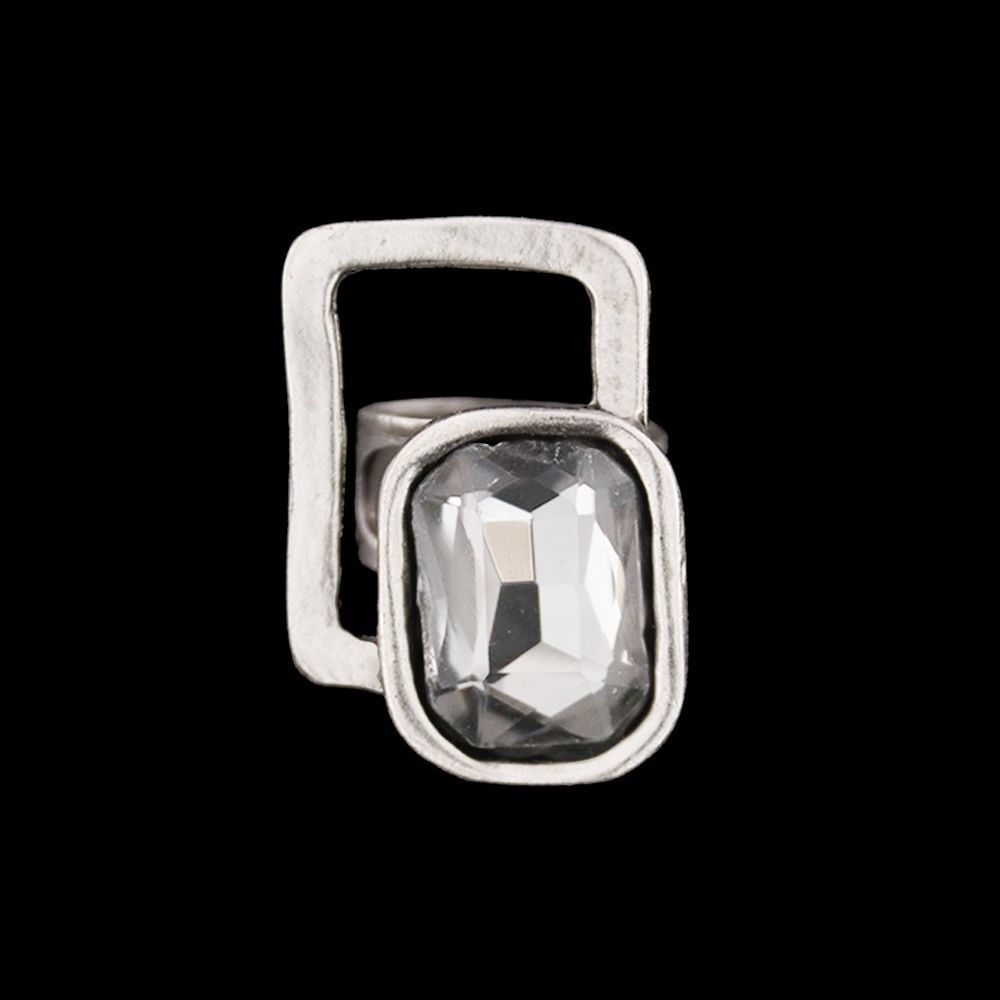 Ring DELORA, col. kristall
