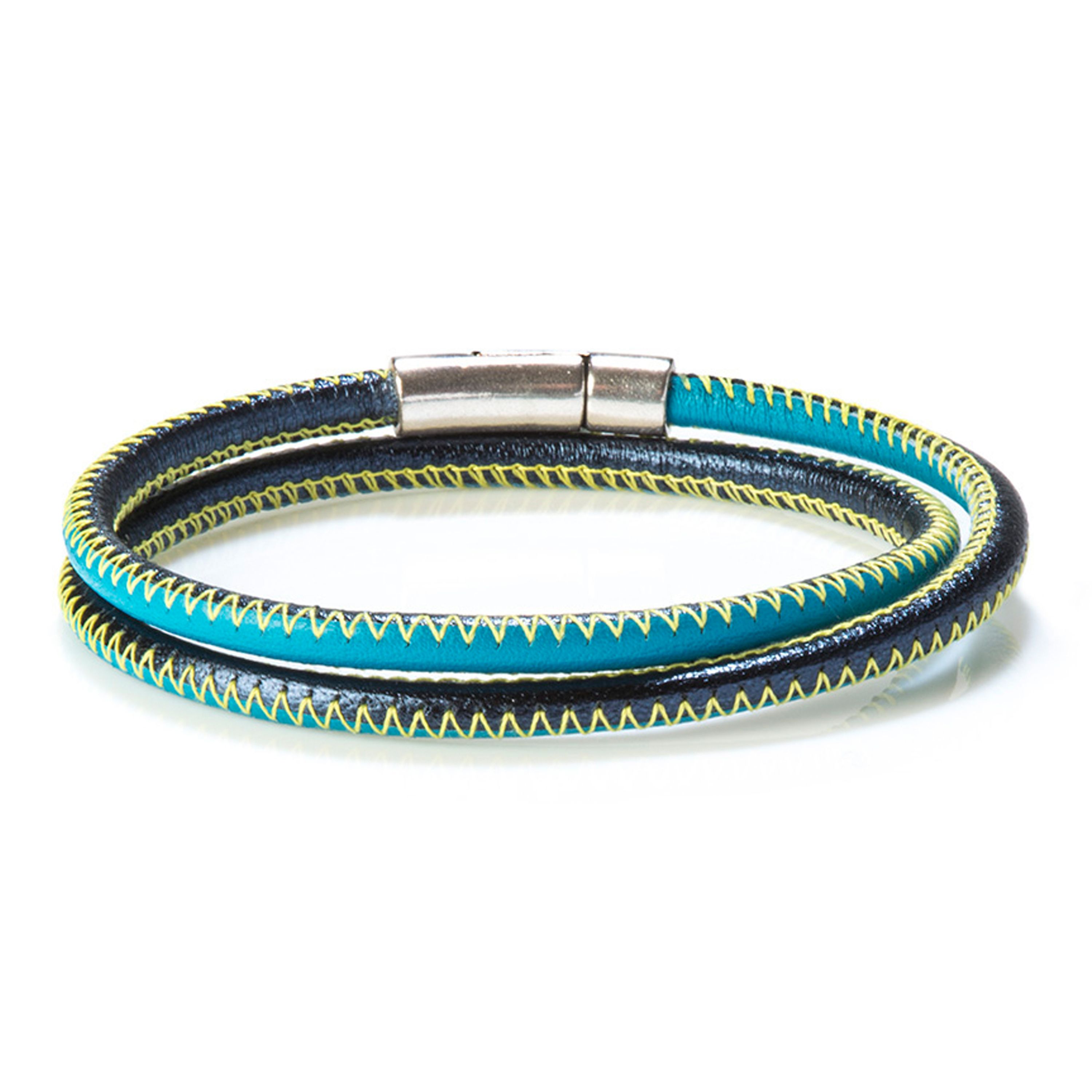 Bracelet AMORINI, col. Blu Inglese/Torquise