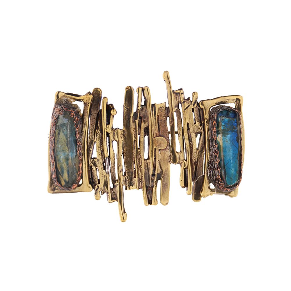 Brooch BURSA, col. gold