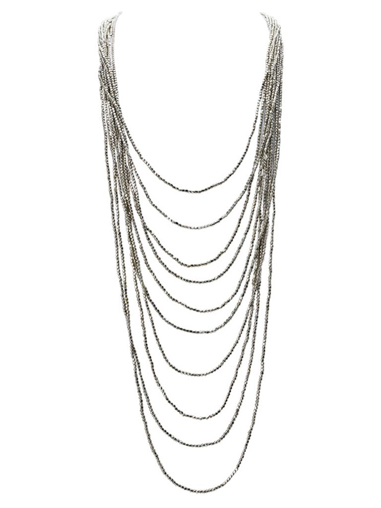 Collier ALGOMA, col. silber