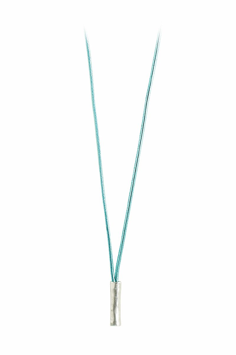Necklace CHIMANY, col. aqua/nimbus