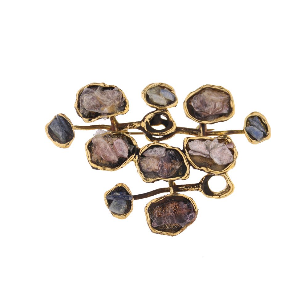 Brooch ARUN, col. gold