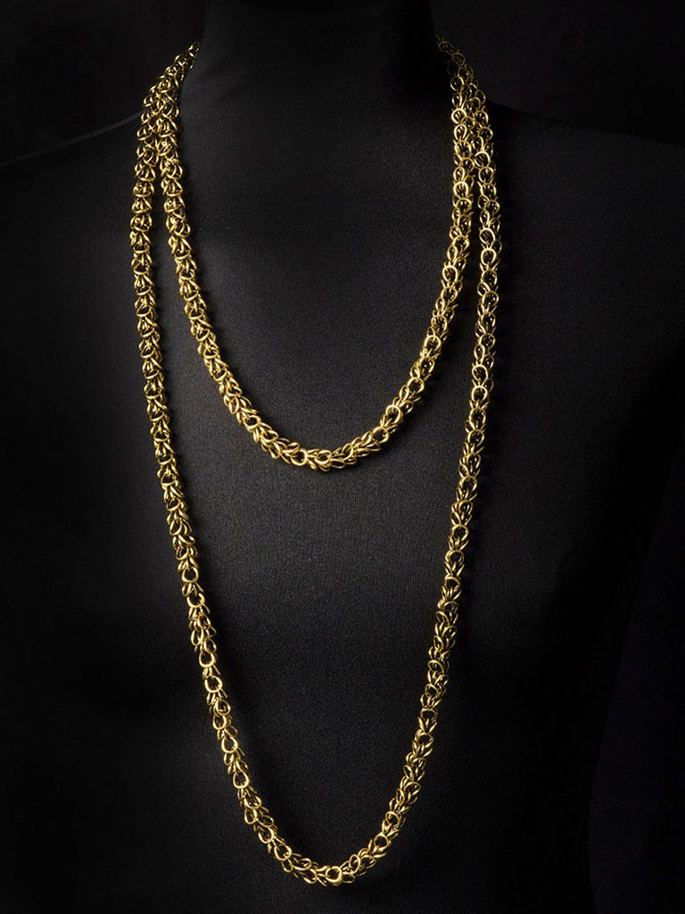 Collier MING, col. oro, 155 cm