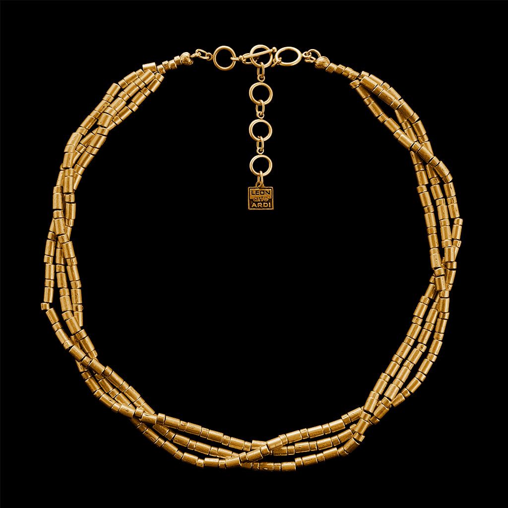 Necklace SOPHIA-3, col. gold