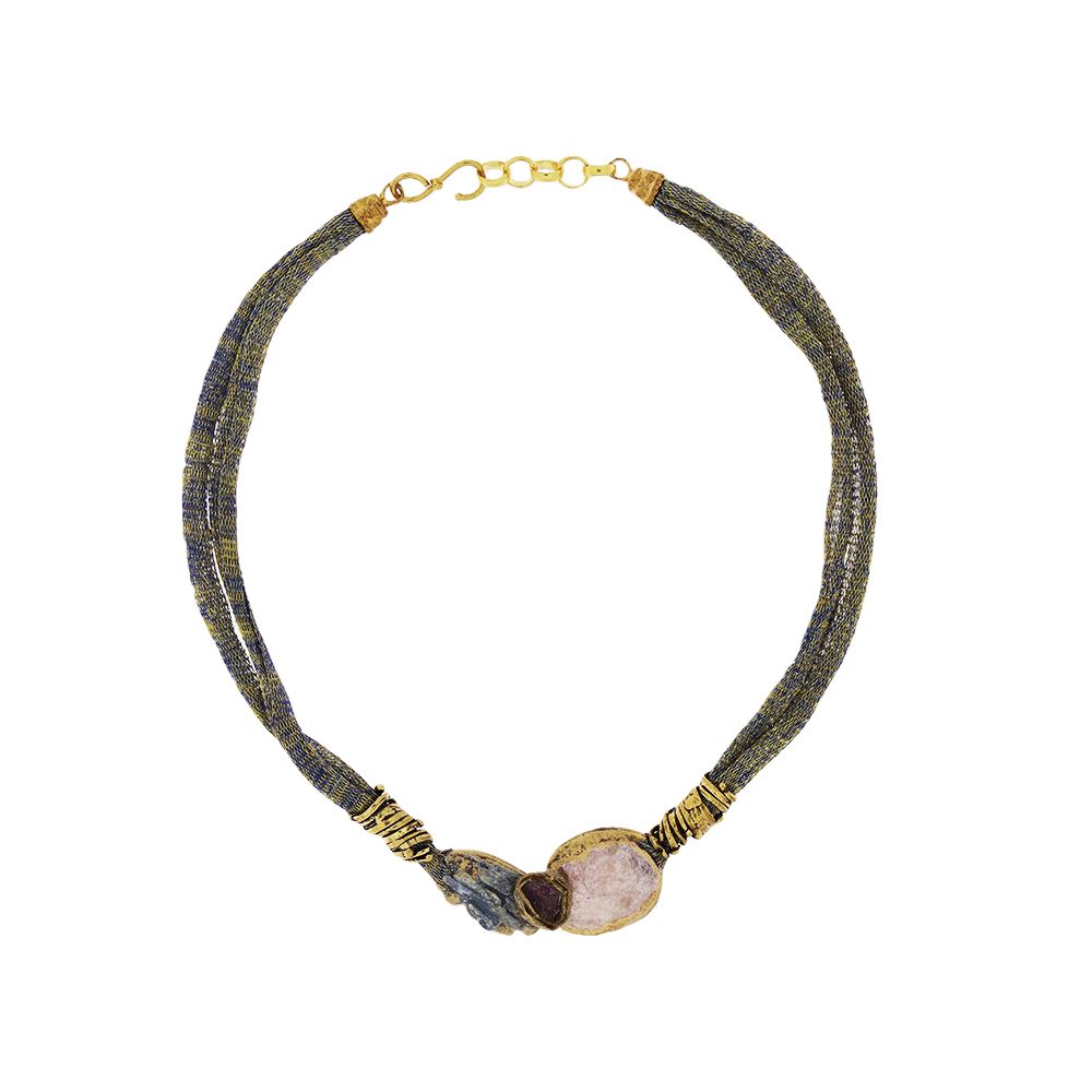 Necklace AYNA, col. gold