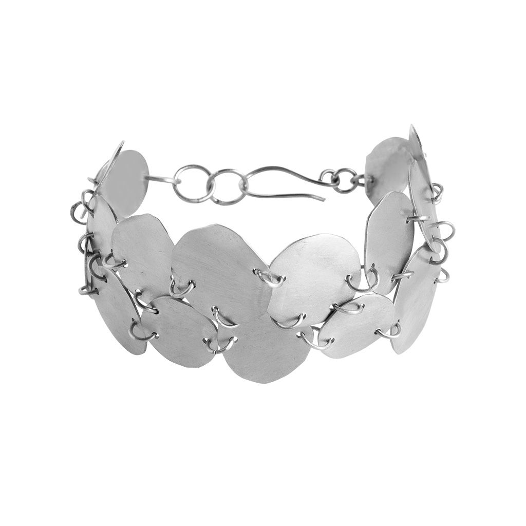 Armband N034, col. silber