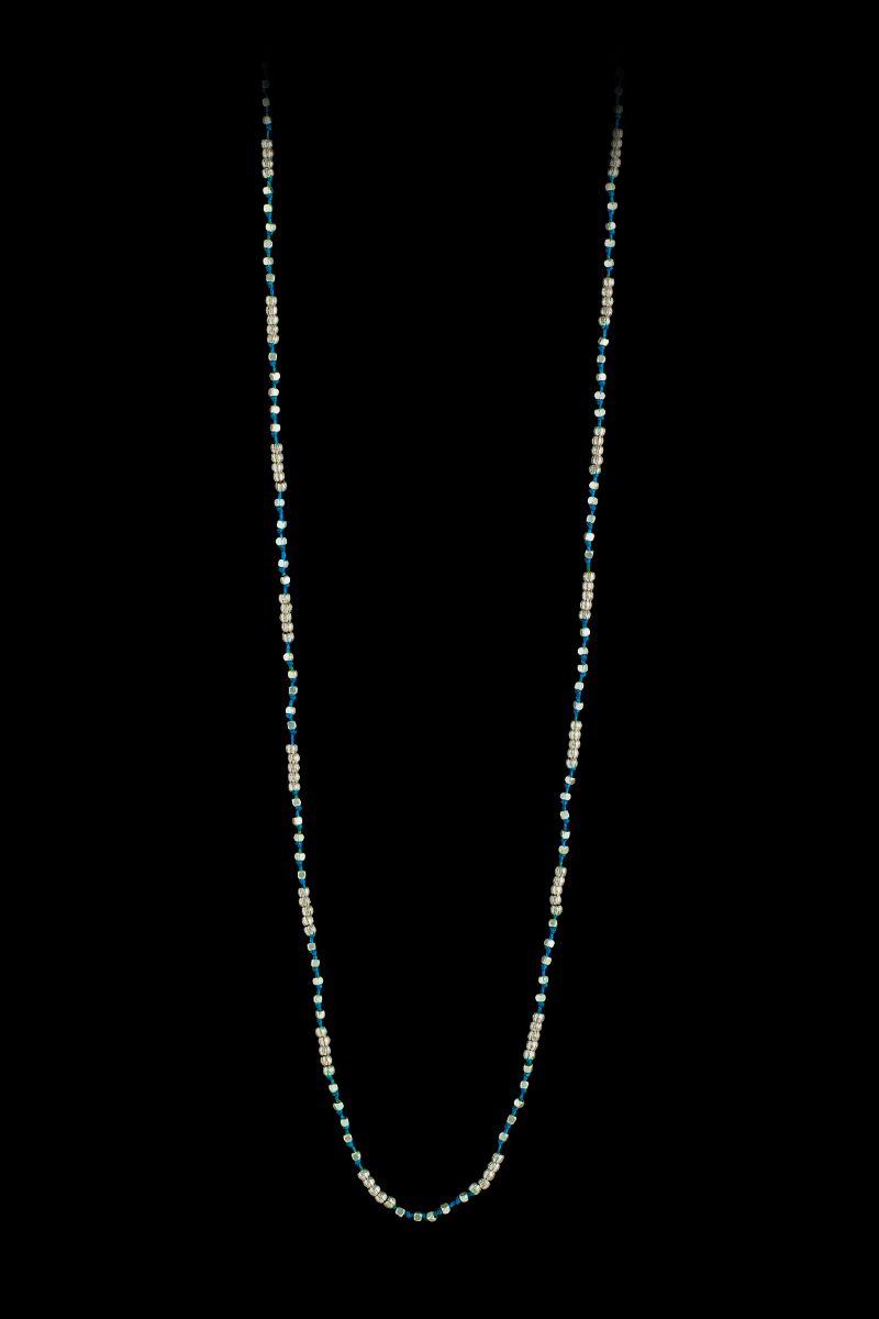 Necklace NEGOTO, col. jeans