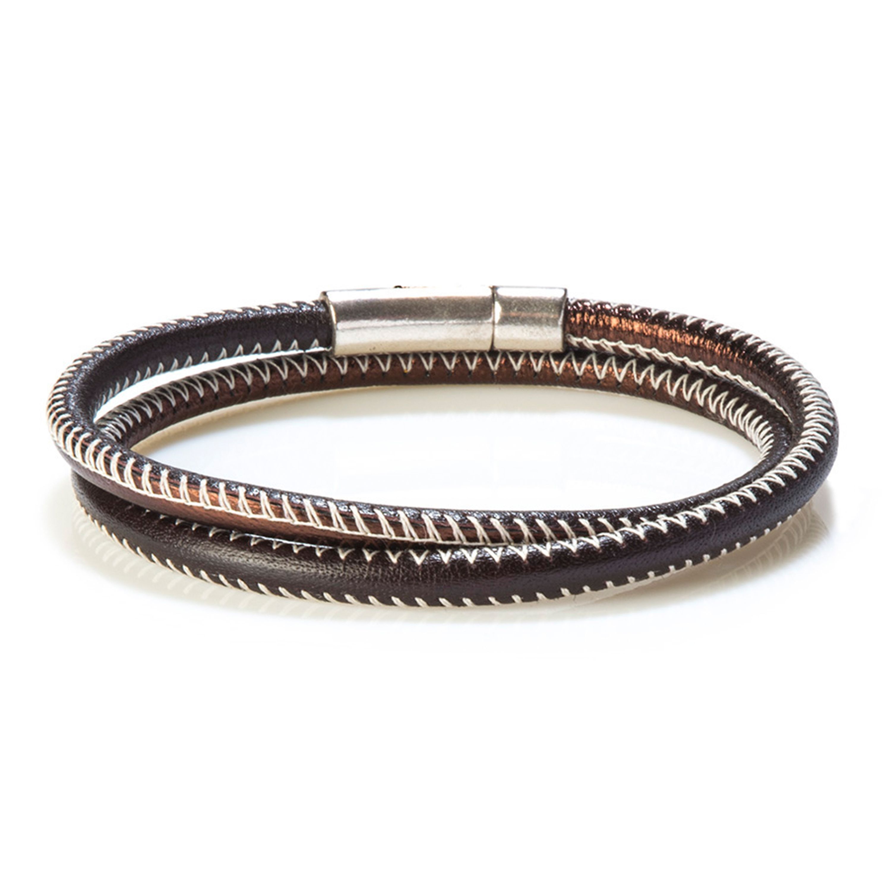 Armband AMORINI, col. Ebano/Bordeaux