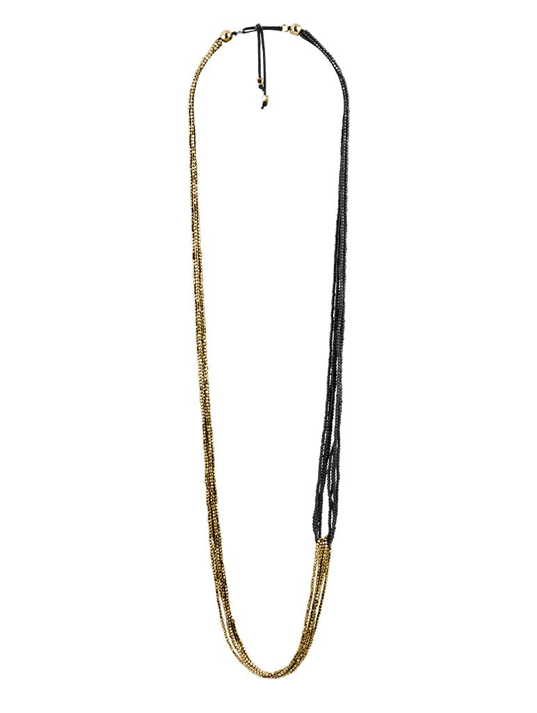 Collier AWINITA, col. gold/schwarz