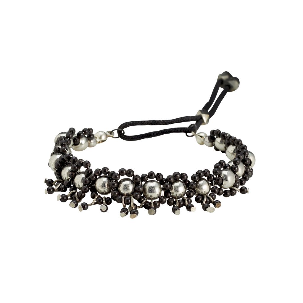 Armband MELI, col. silber/ schwarz