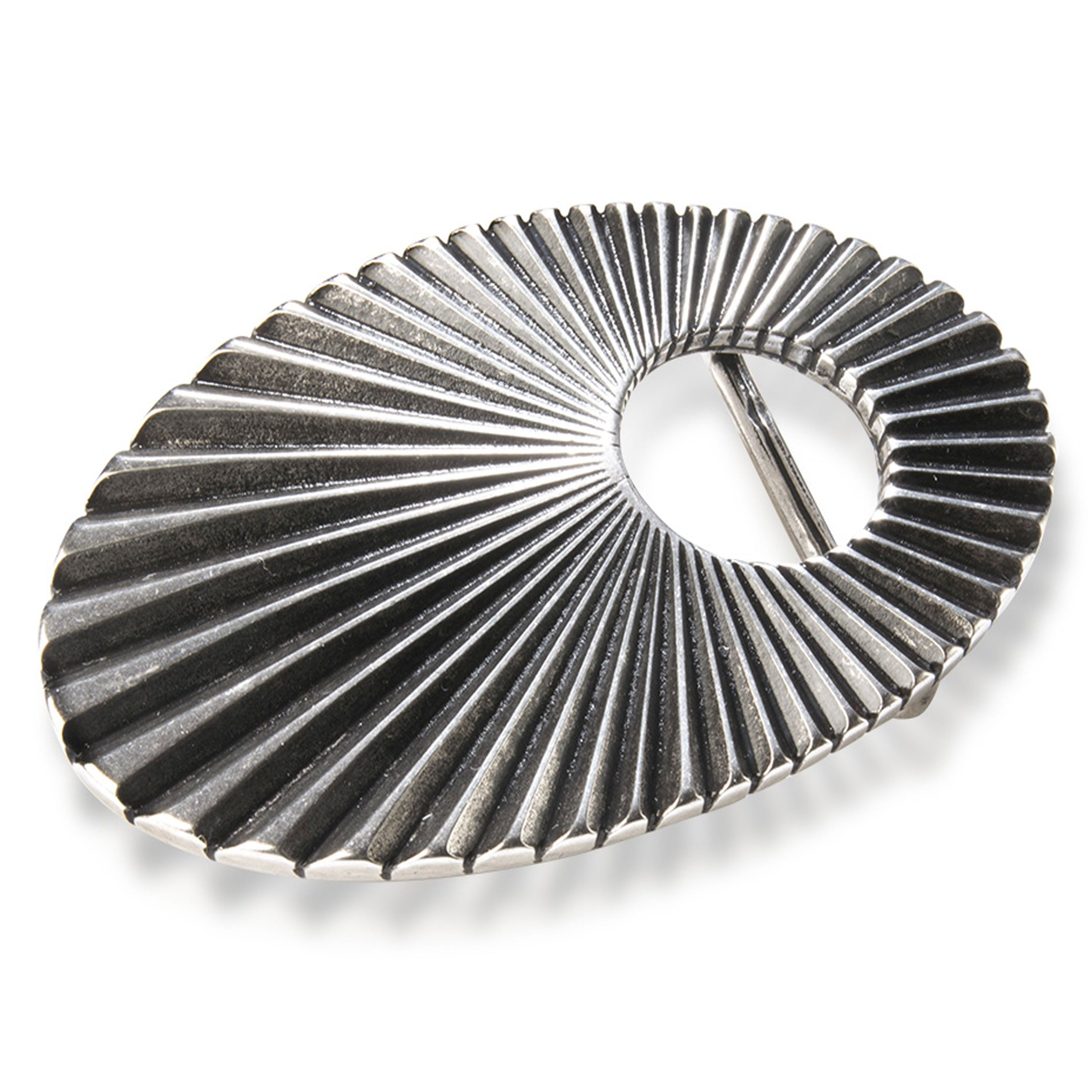 Belt buckle RAGGIERA, col. arg. lucido