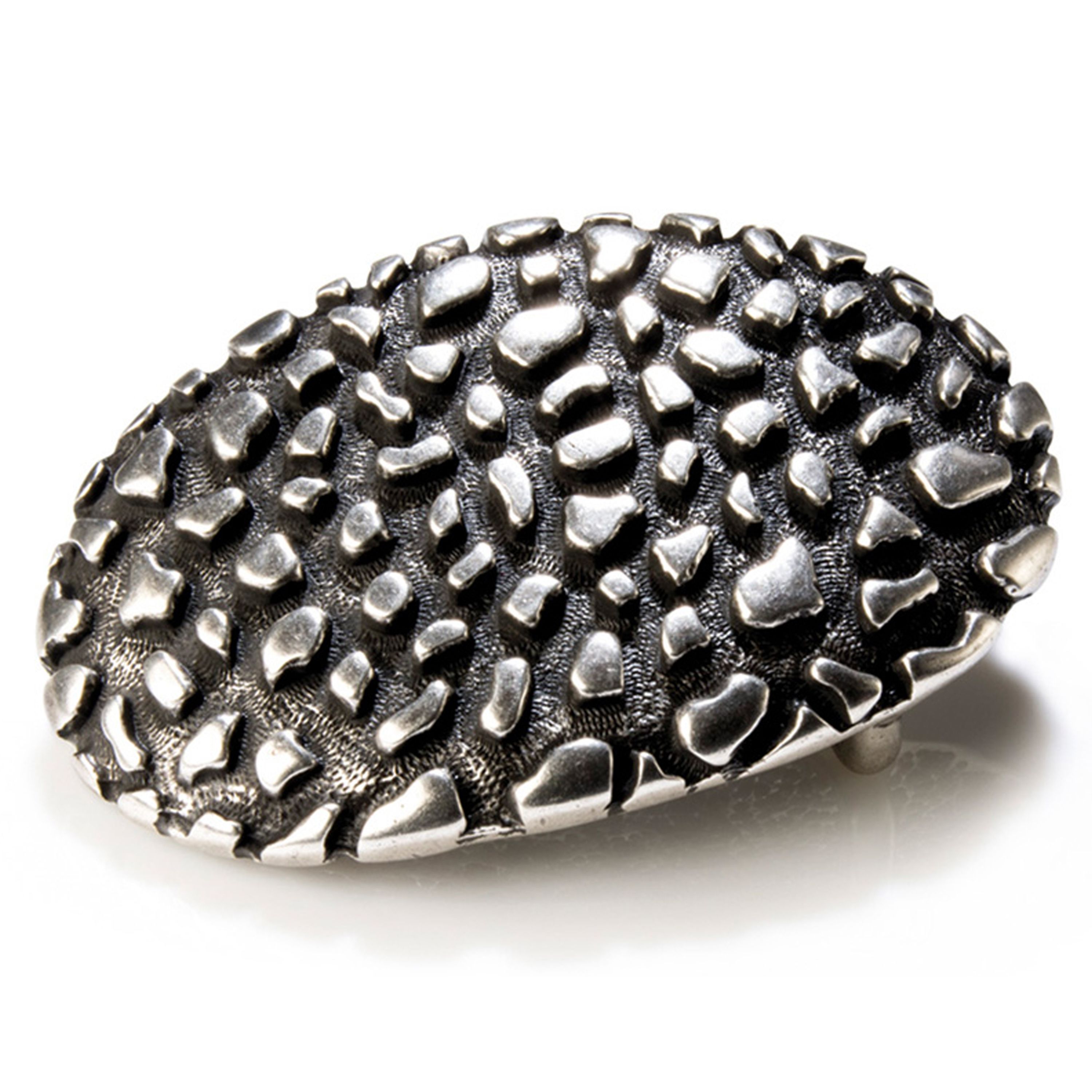 Belt buckle STRUZZO, col. arg. vecchio