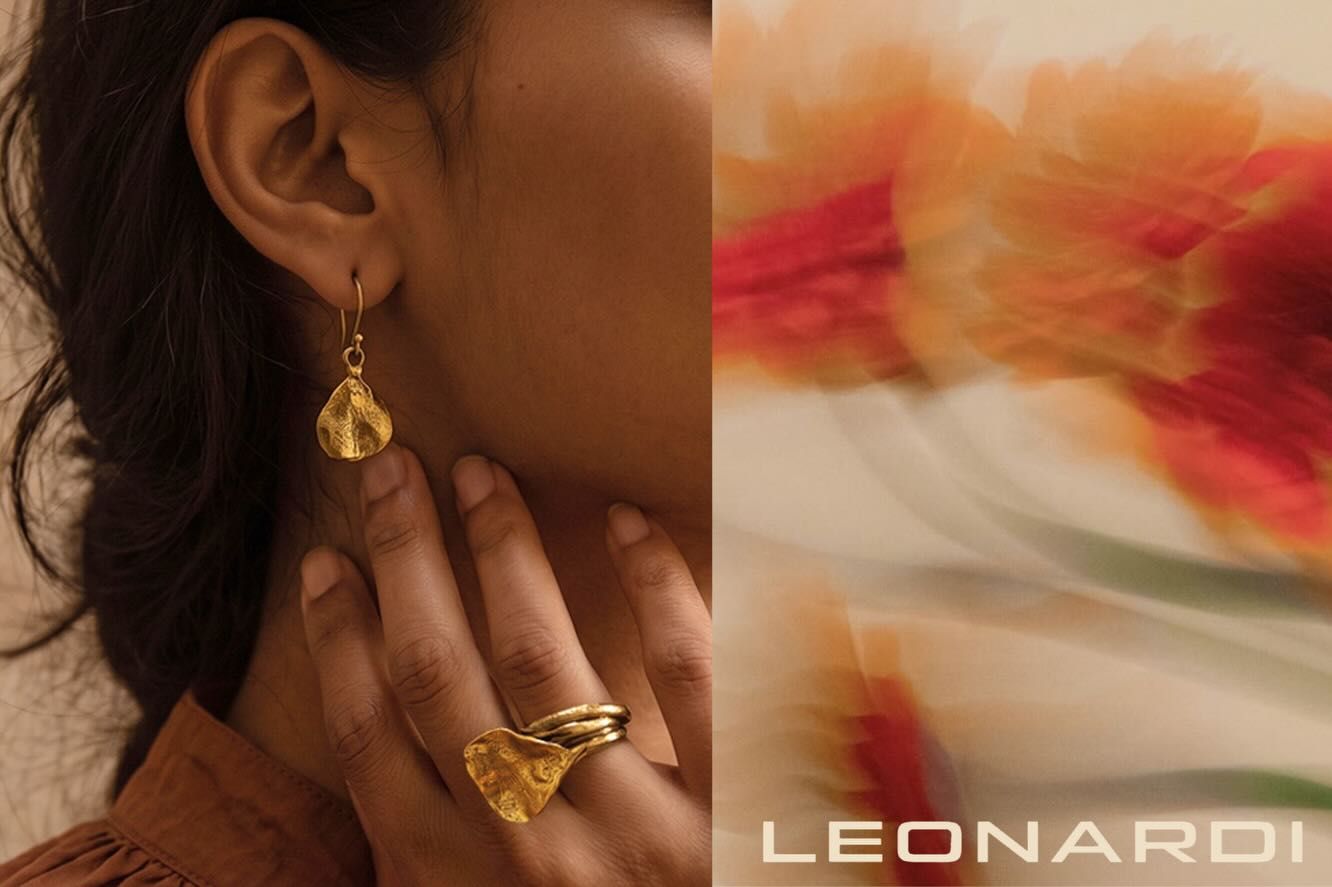 Warm days, golden details ☀️ 
These pieces are some of our early summer favourites.
Link to our shop in bio 

#leonardi #jewelry #earrings #summerstyle