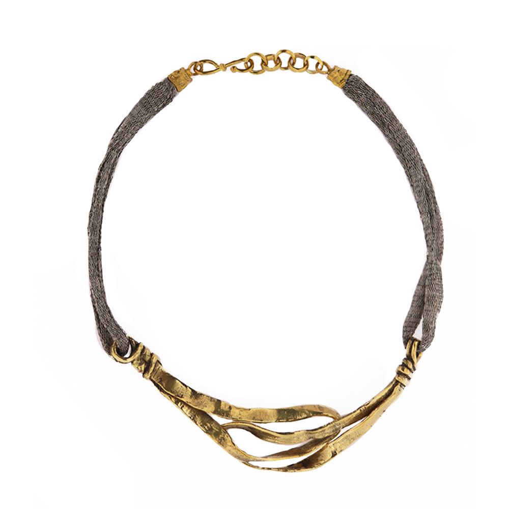 JANNU necklace, col. gold